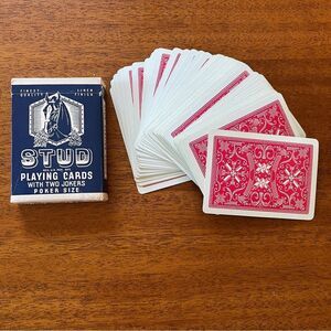 Vintage 1940s Stud Playing Cards By Walgreens Drug Stores